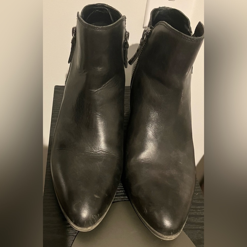 Frye boots double zipper 10M Black - Picture 7 of 14